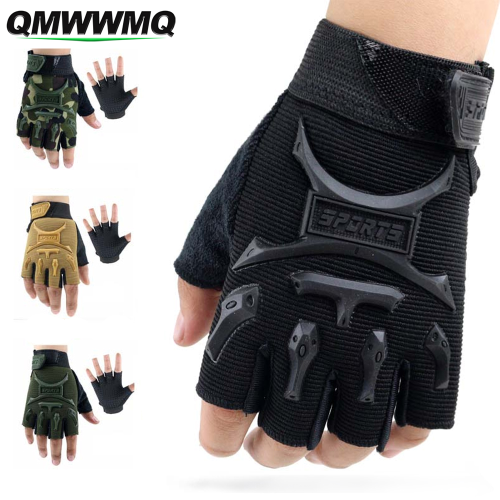 Weightlifting Gloves - Luvas de meio dedo para crianças,