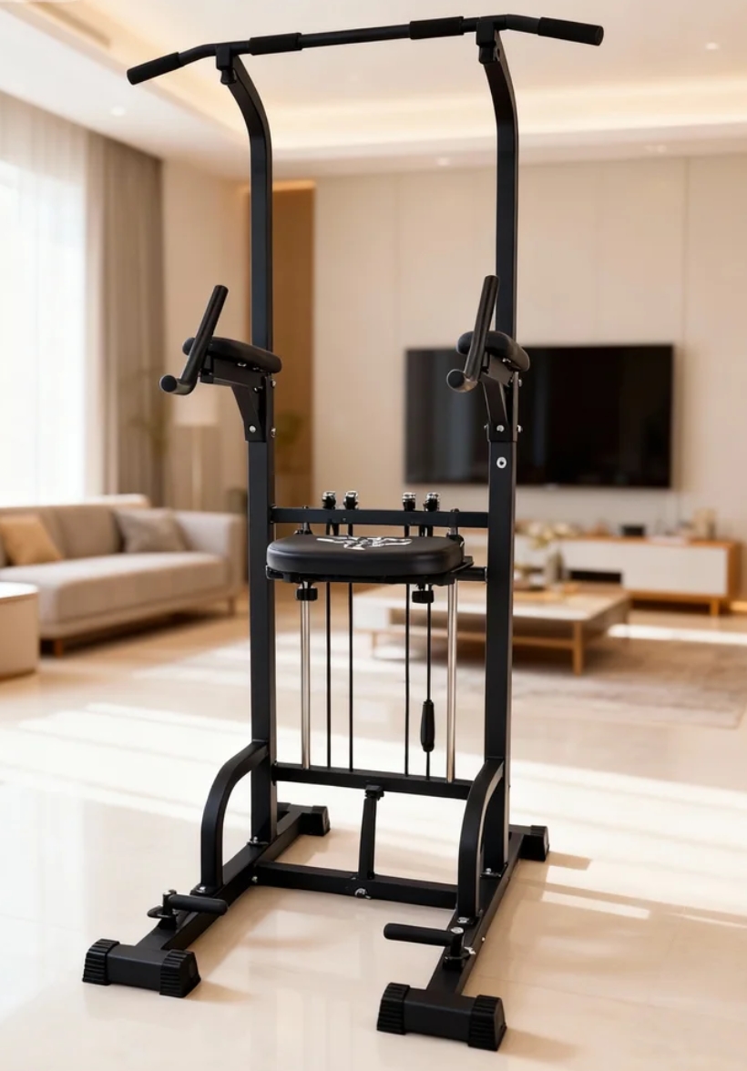 Pull Up Bar - Estação de Treino Multifuncional Power Tower