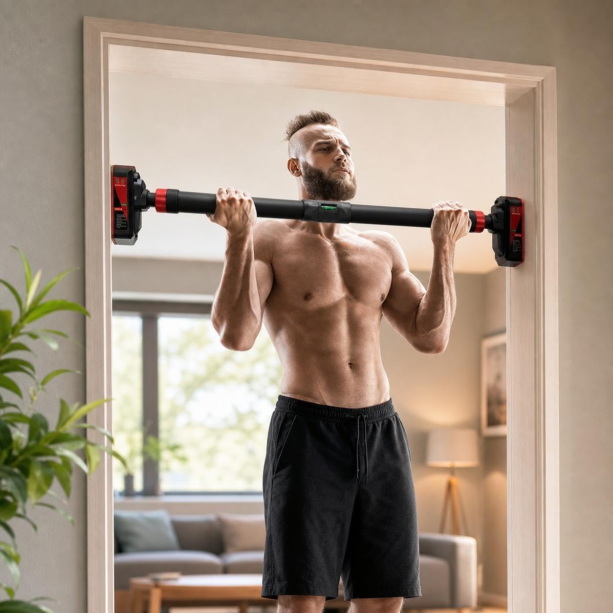 Pull Up Bar - Barra de tração para instalar na