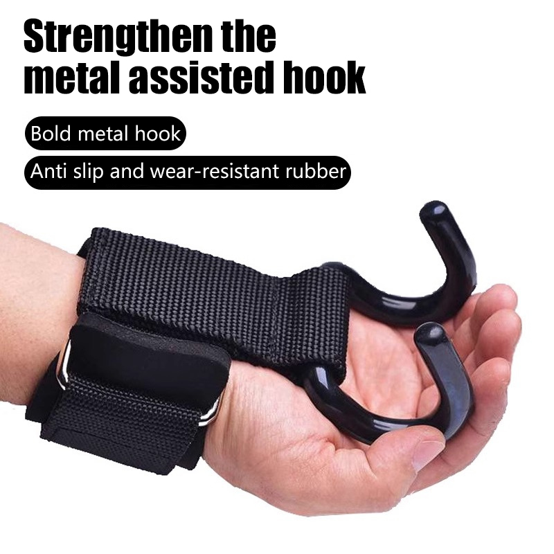 【F】2 peças de ganchos para lev - Weightlifting Gloves avaliação e preço