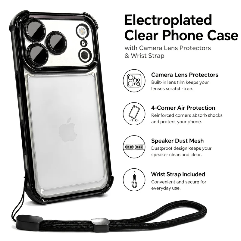 Capa de Telefone Transparente  - Wrist Wraps avaliação e preço