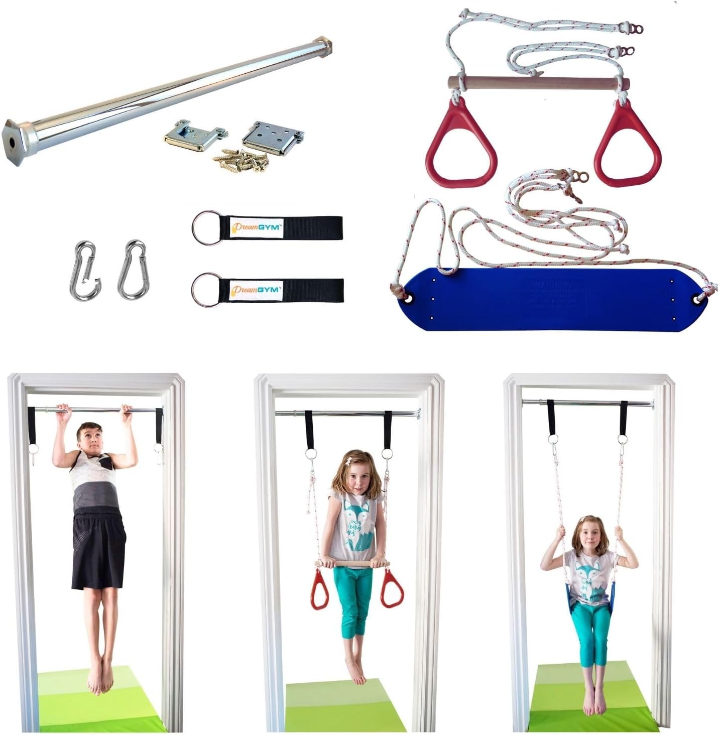Conjunto de baloiço para crian - Gymnastic Ring avaliação e preço
