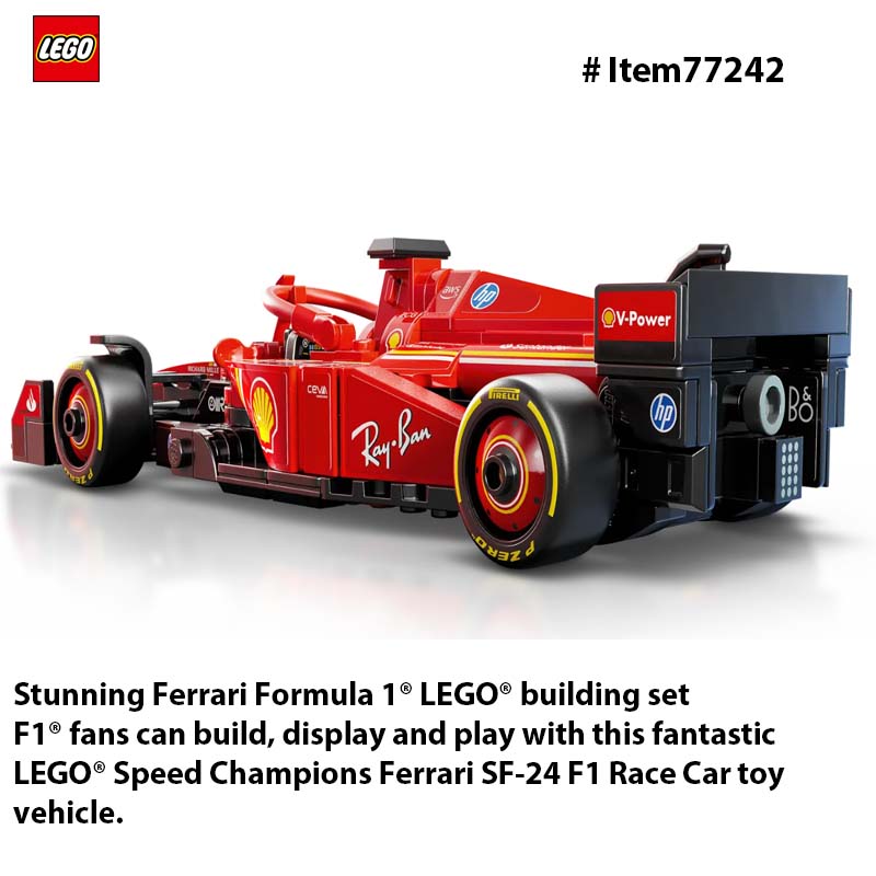 LEGO 77242 Speed Champions Fer - Victor Racket Jetspeed avaliação e preço