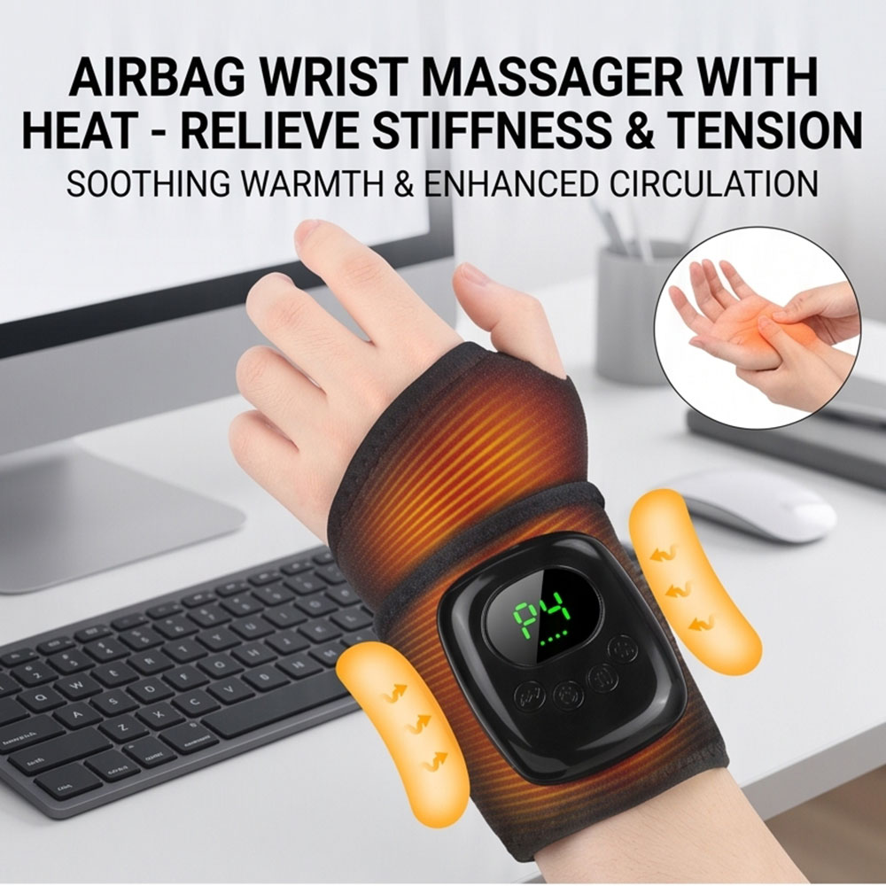 Massageador de pulso portátil, - Wrist Wraps avaliação e preço